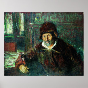 Repin - Zelfportret 1920 Poster