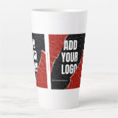 Replace this text with your own photo or message latte mok (Voorkant)