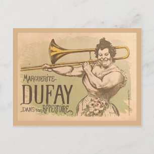 Replica adverteren, Margeurite Dufay Briefkaart