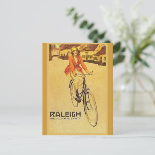 Replica adverteren, Raleigh Bicycles Briefkaart (Staand voorkant)
