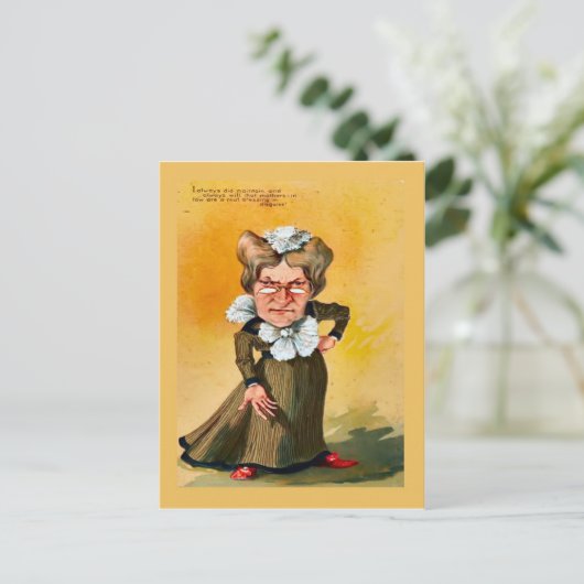 Replica briefkaart, Humor, paar 1 Briefkaart (Staand voorkant)