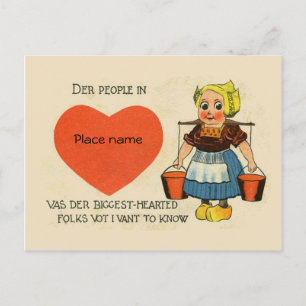 Replica briefkaart, Nederlandse humor 1 Briefkaart