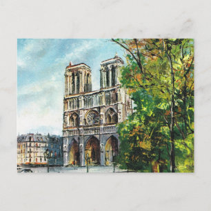 Replica France, Parijs, Notre Dame Briefkaart
