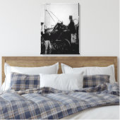 Replica of Stephensons Rocket, 1929 Canvas Afdruk (Insitu (Slaapkamer))