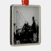 Replica of Stephenson's Rocket, 1929 Metalen Ornament (Rechts)