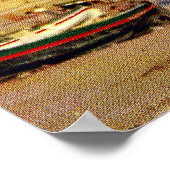 Replica  Spanje, Sitges waterfront Poster (Hoek)