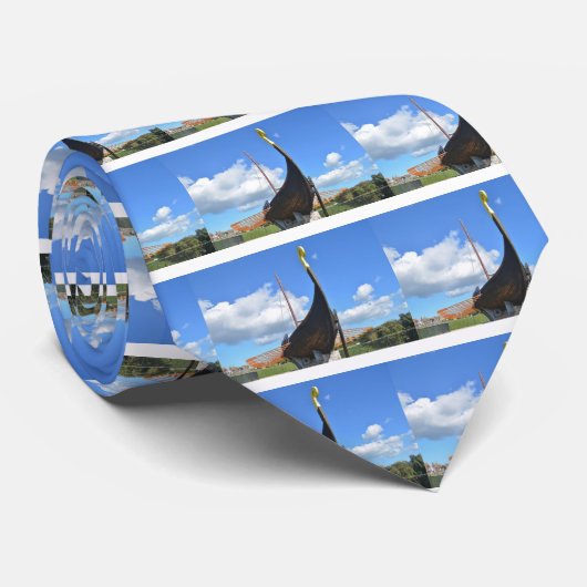 Replica Viking Longship Stropdas (Opgerold)