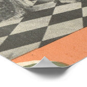 Replica vintage image, Marrakesh, Maroc Poster (Hoek)