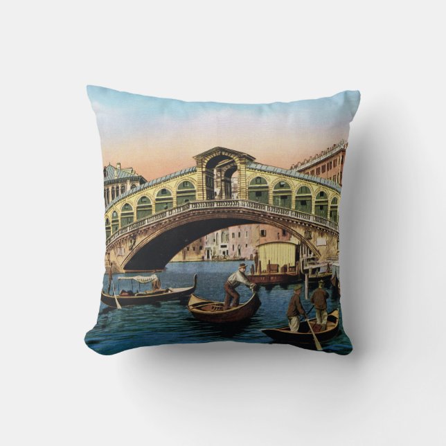 Replica VIntage Image, Venice 1910 Kussen (Voorkant)