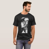 Replicant Cyberpunk Blade Runner T-shirt (Voorkant volledig)