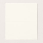 Repliez l'iris de lavande de cartes de visite (Intérieur déplié)