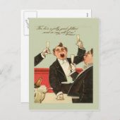 Réplique carte postale Vintage, Jolly good (Devant / Derrière)