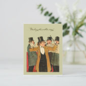 Réplique carte postale Vintage, L'anneau Welkin (Debout devant)