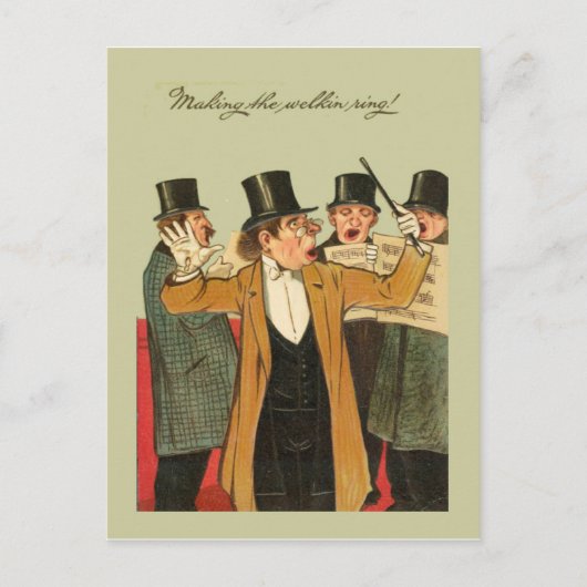 Réplique carte postale Vintage, L'anneau Welkin (Devant)