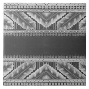 Repo  Geometric Grecian Floral Tile Tegeltje