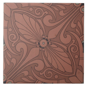 Repo Geometrische Oudheid Griekse Terracotta Tegeltje
