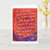 "Répond" à la carte de voeux (Fleur jaune)