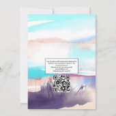 Répondre à une invitation de mariage sur la plage (Dos)