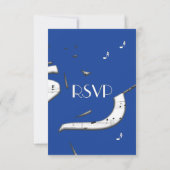 Réponse à la musique abstraite bleue avec choix de (Dos)