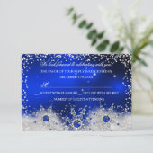 Réponse à la soirée de Noël Blue Snowflake (Debout devant)