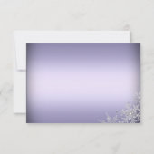 Réponse à la soirée de Noël en flocon de cristal v (Dos)