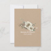 Réponse à l'aquarelle Rose Woodside (Dos)