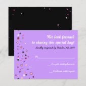 Réponse à l'invitation de Bat Mitzvah pour l'Arbre (Devant / Derrière)