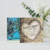 Réponse à un mariage sur une plage tropicale rusti (Debout devant)