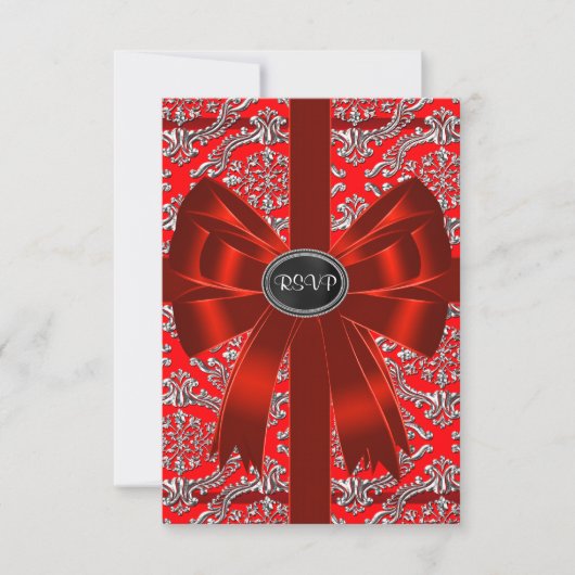 Réponse à une soirée de Noël d'entreprise en damas (Devant)
