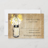 Réponse Antique Fleur de Jar Mason Rustique Fleurs (Devant)