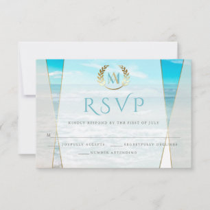 Réponse au mariage Mariage moderne sur la plage