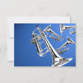 Réponse bleue de la trompette (Dos)