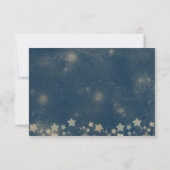 Réponse calligraphique romantique céleste lune et (Dos)