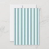 Réponse Calme Svp Minimaliste Turquoise (Dos)