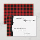 Réponse carreau et ruban Red Buffalo (Devant / Derrière)