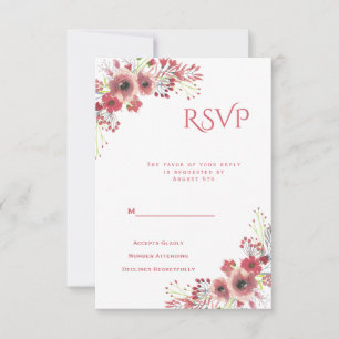 Réponse Chic et Élégante pour Baby Shower Floral A