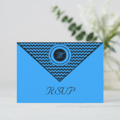 Réponse Dark Blue Chevron (Debout devant)