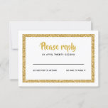 Réponse de Bat mitzvah de Parties scintillant blan<br><div class="desc">Cette carte d'insertion branchée présente un lettrage audacieux sur le devant,  avec un look superposé en parties scintillant dorée et blanc,  et un arrière de couleur solide.  Ajoutez votre texte à l'aide du formulaire modèle.  Modifiez la police,  la disposition et les couleurs à l'aide de la fonction de Personnaliser.</div>