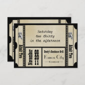 Réponse de billet de Broadway à l'ancienne Hollywo (Devant / Derrière)