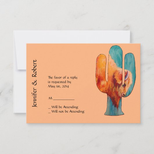 Réponse de Cactus du sud-ouest et de Buffalo (Devant)