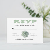 Réponse de cactus succulent à la menthe verte de l (Debout devant)