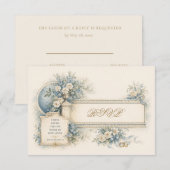 Réponse de Cantique des Cantiques pour mariage cat (Devant / Derrière)