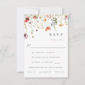 Réponse de choix de repas de mariage à la fleur sa (Devant)