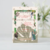 Réponse de forêt rustique à insérer (Debout devant)