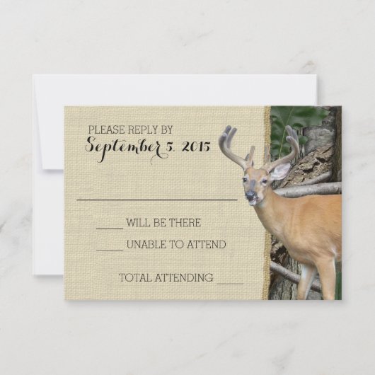 Réponse de la caméra des cerfs de Woodland (Devant)