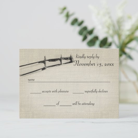 Réponse de la clôture d'hiver (Debout devant)