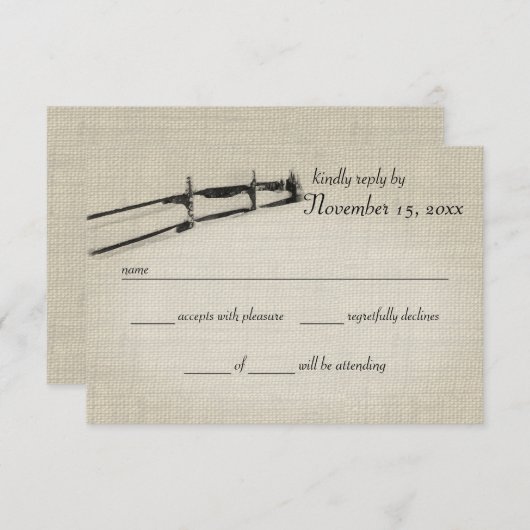 Réponse de la clôture d'hiver (Devant / Derrière)