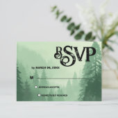 Réponse de mariage à la forêt verte (Debout devant)