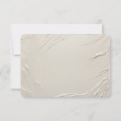 Réponse de mariage abstrait texture ivoire (Dos)