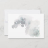 Réponse de mariage aux pins des montagnes enneigée (Dos)